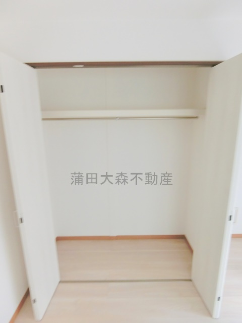 Mハイムの収納|洋室　６帖　収納クローゼット