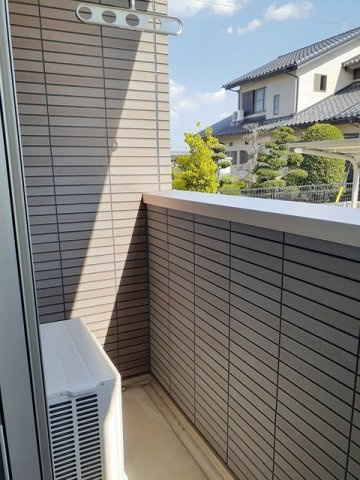 ベルアージュのバルコニー