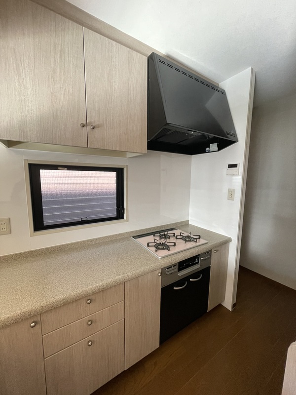 国立市中1丁目アパートのキッチン