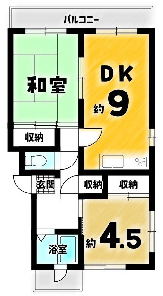 淀団地第一住宅1棟