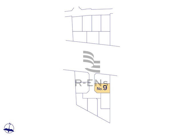 【区画図】 | 西東京市北町５丁目　新築戸建て　９号棟 | 全15棟の新しい街並みが誕生です