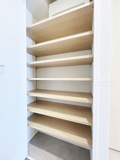 【収納】 | ハイネス巣鴨 | トールタイプのシューズボックスを配しました。棚板は可変式になっており、たくさんの靴のほか、小物も収納できるゆとりがあります。～即日のご見学可能～　お問合せはお気軽にどうぞ。