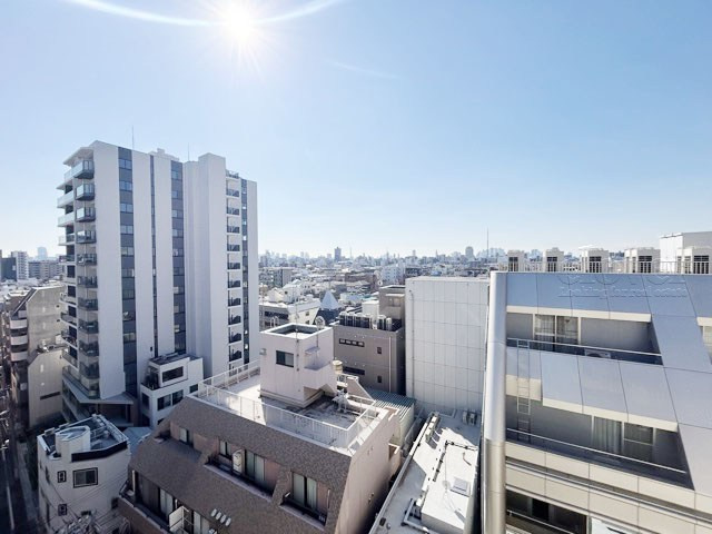 【展望】 | ハイネス巣鴨 | バルコニーからの眺望