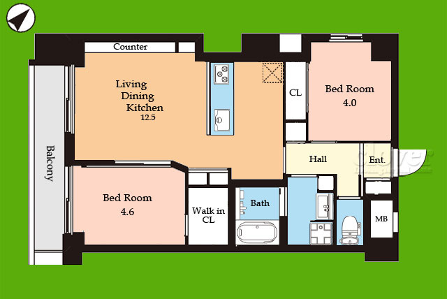 【間取り】 | ハイネス巣鴨 | 即日のご見学も可能です！お気軽にお問い合わせください！