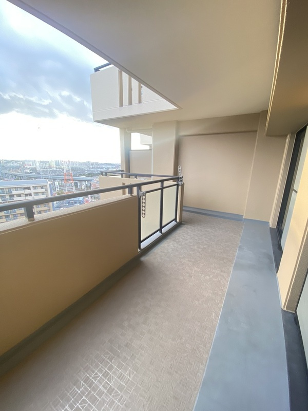 エバーランドシティ新・泉北2番館のバルコニー