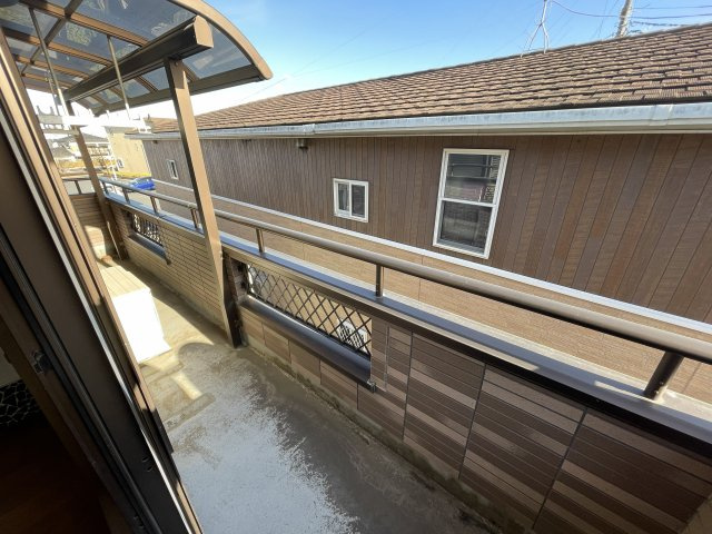 岩槻区本宿戸建てのバルコニー
