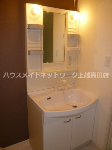 プリヨン高田の独立洗面台|シャワー洗面台
