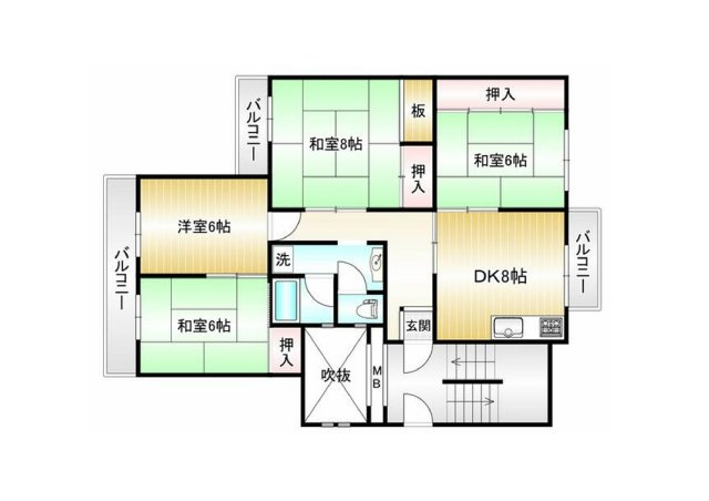 【間取り】の画像