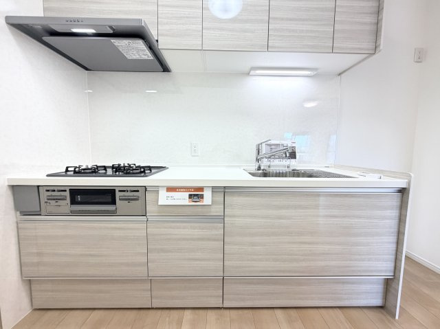 【キッチン】 | 【新規リフォーム】カルム宮島口 | コンパクトなキッチンで掃除もラクラク