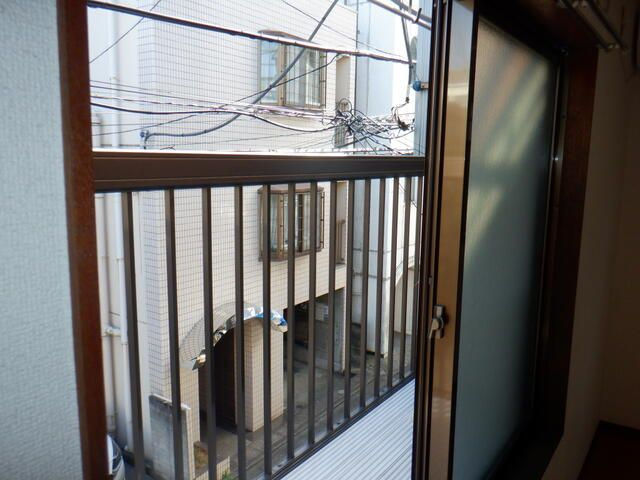 サクマハイムのバルコニー