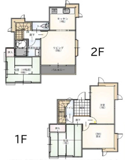 【間取り】 | 上尾市日の出３丁目　中古戸建