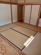 萩市椿東　戸建ての和室|フローリングだけでなく、和室もあります