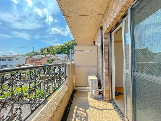 マリベールアネシスのバルコニー|広々としたバルコニーです