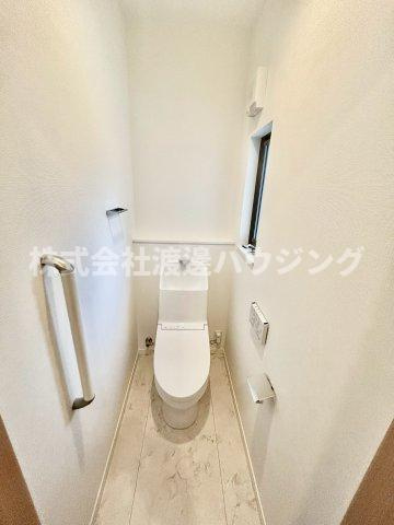 ジオガーデン彩都茨木のトイレ|1・2階トイレ有