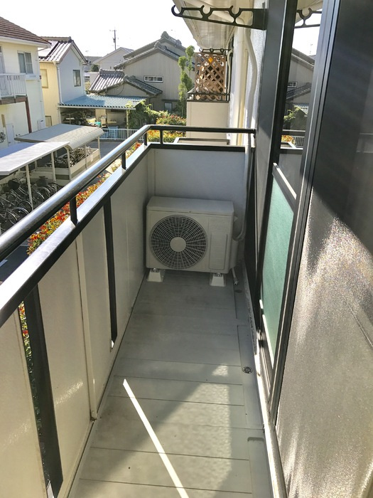 ヴィラ・ロワイヤル参番館のバルコニー