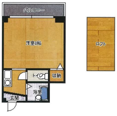 メゾンドピュアの間取り