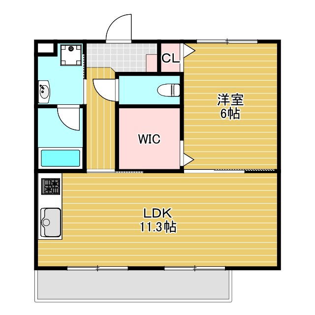 Centro Paeseの間取り