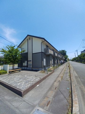 【外観】 | Le temps calme B（ルタンキャルム） | 物件裏手側