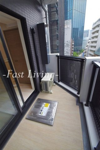 レガシア千代田三崎町のバルコニー