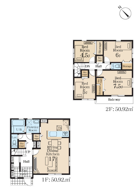 伊勢原市八幡台　新築戸建　全3棟1号棟