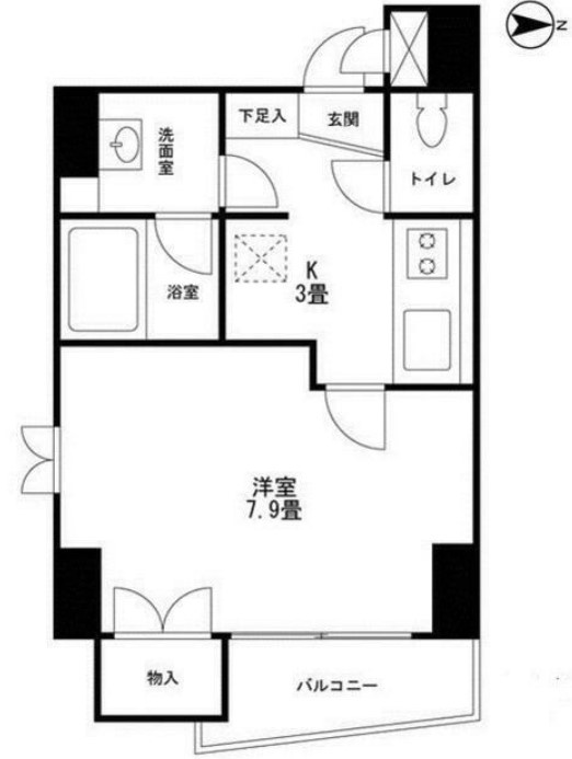 MYハイツ本郷の間取り