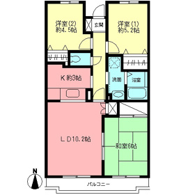 ユアーズホーム舞岡の間取り