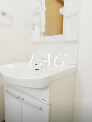 【洗面所】 | エスポワール住吉 | 独立洗面台です。