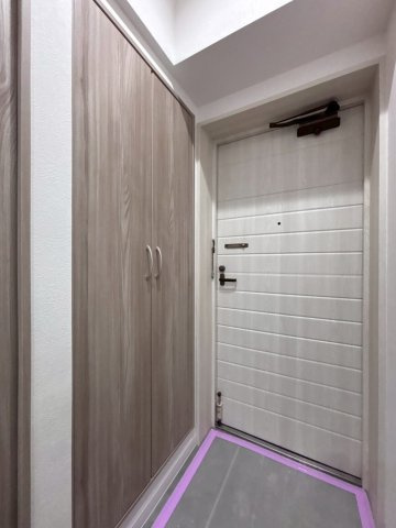 ライオンズマンション中島公園通りの玄関