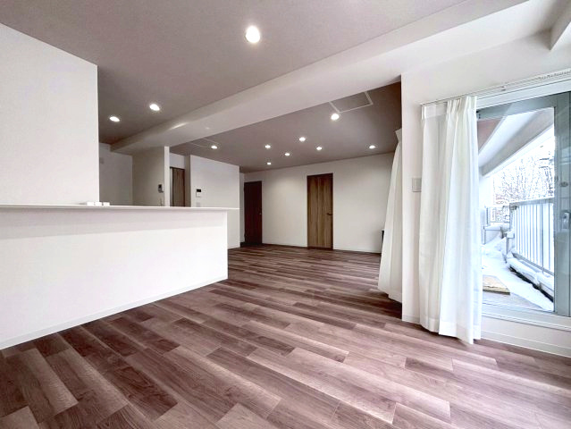 ライオンズマンション中島公園通りの居間・リビング