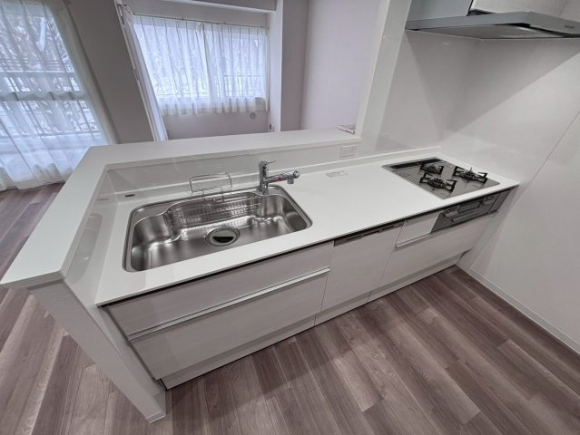 ライオンズマンション中島公園通りのキッチン