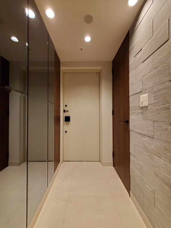 パークコート文京小石川ザタワーの玄関