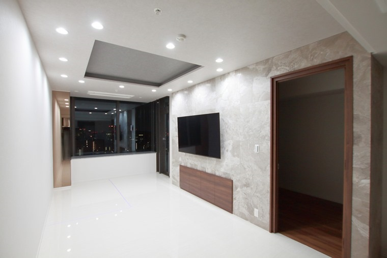 パークコート文京小石川ザタワーの居間・リビング