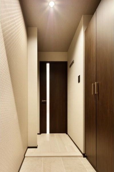 ブエナビスタ桜ノ宮イーストの玄関