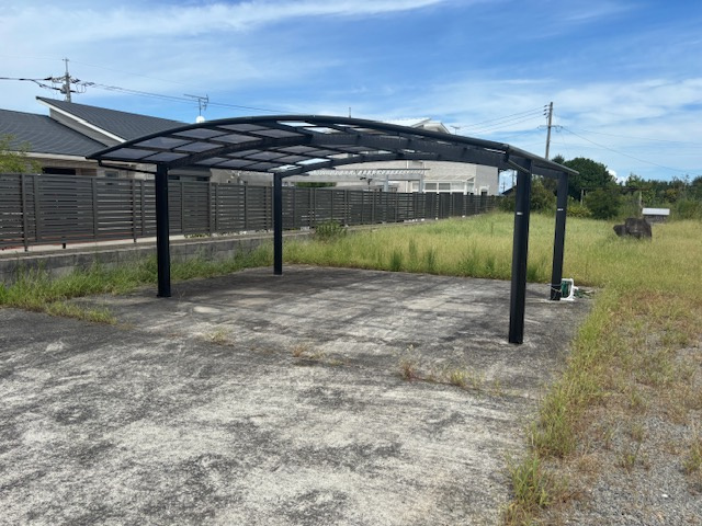 東岐波　平屋建の庭|お庭が付いています