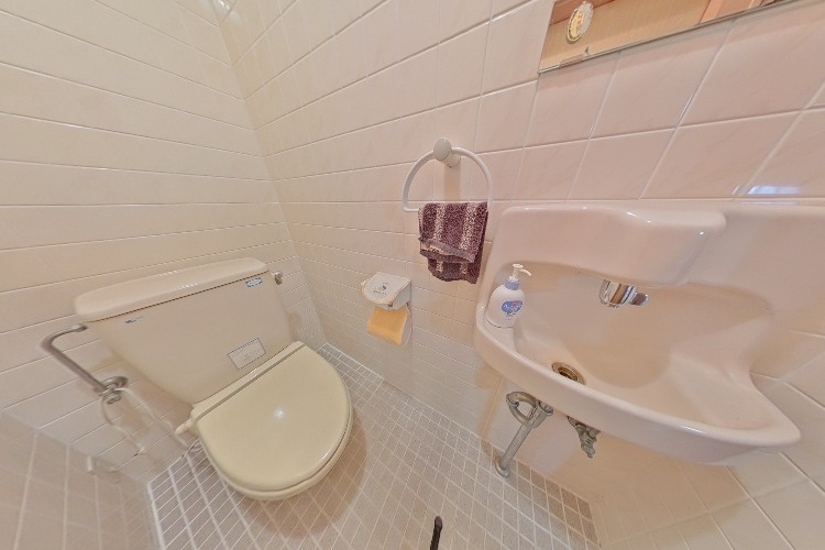 東岐波　平屋建の浴室|お風呂で日々の疲れを落としましょう