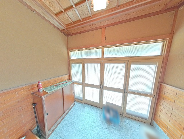 東岐波　平屋建の玄関|ゆったりとした玄関です