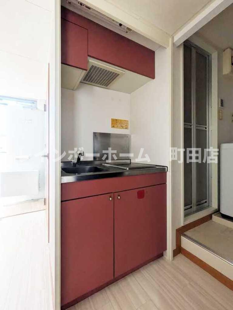 レオパレスベルフルール※初期費用分割後払いサービス利用可能物件のキッチン