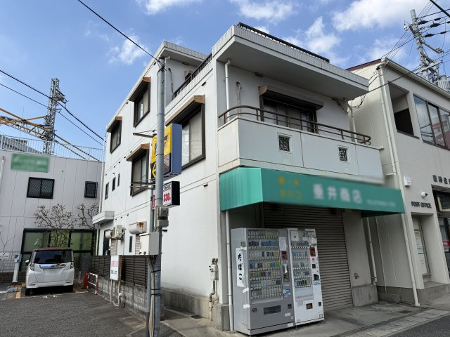 東灘区住吉宮町5丁目店舗付き住宅の前面道路含む現地写真