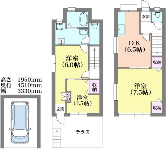 Cozy鈴東ハイツⅠの間取り