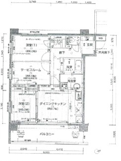 【間取り】 | パテラ川口