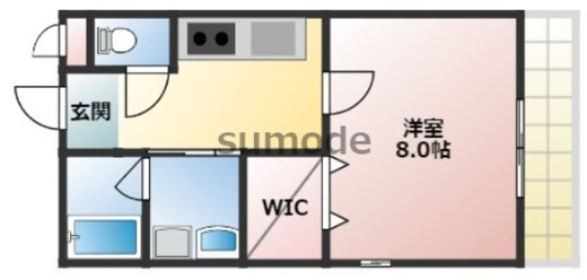 Oak中穂積の間取り