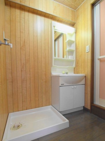 マンション春夏秋冬の洗面所