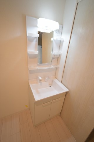 大阪市大正区三軒家西１丁目の賃貸マンションの洗面所