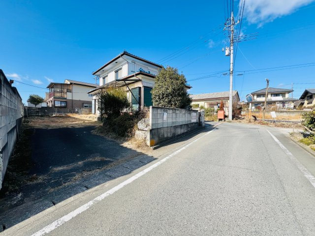 高崎市箕郷町の前面道路含む現地写真|車の通りも少なく駐車も楽々♪