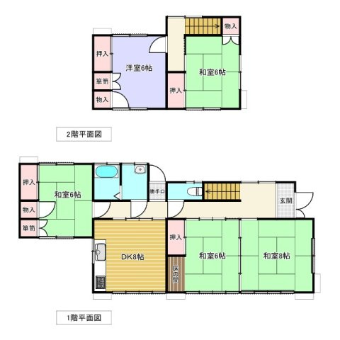 高崎市箕郷町の間取り