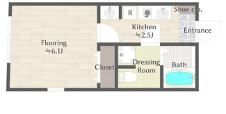 【間取り】 | アイム若宮 | 間取りです。