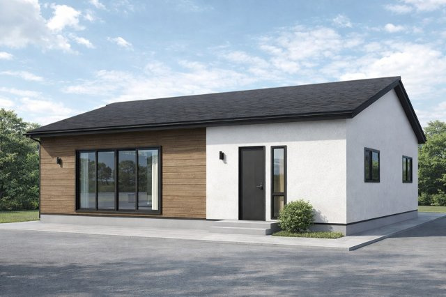 加須市騎西の外観パース|■建物パースイメージ図
■お好きなメーカーで建築可能