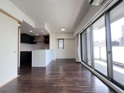 【居間・リビング】 | シャリエ清澄白河 | おしゃれなリビングです