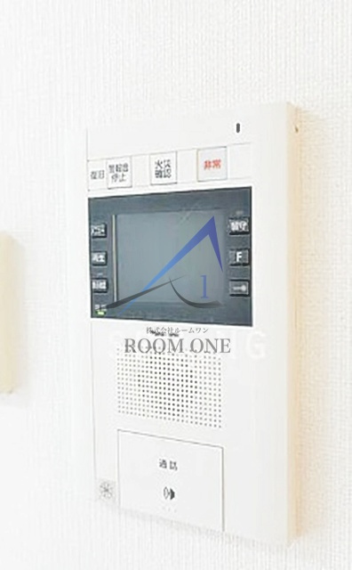 メインステージ九段下のセキュリティ|モニター付きインターホンです。