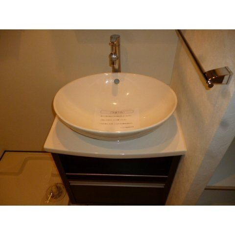 パウゼドーム前の洗面所